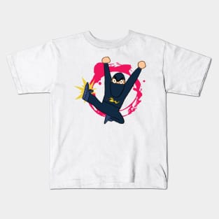 Ninja Brian Kick Kids T-Shirt
